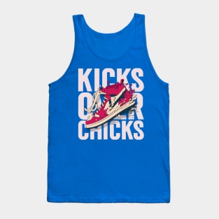 kicks over chicks Tank Top